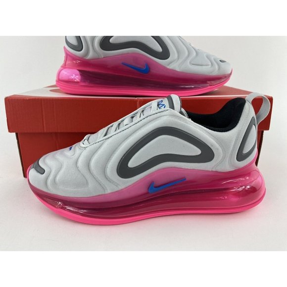 Nike Air Max 720 Gray Pink Youth Size 5Y Sneakers Shoes Youth NO SHOE BOX - Picture 4 of 11